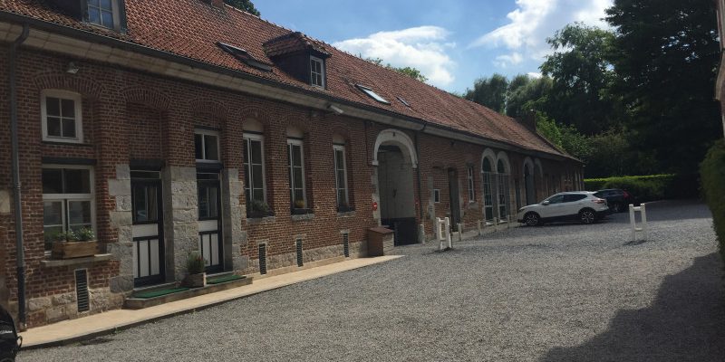 Quiet surroundings at Le Sart golf club, Lille, Northern France