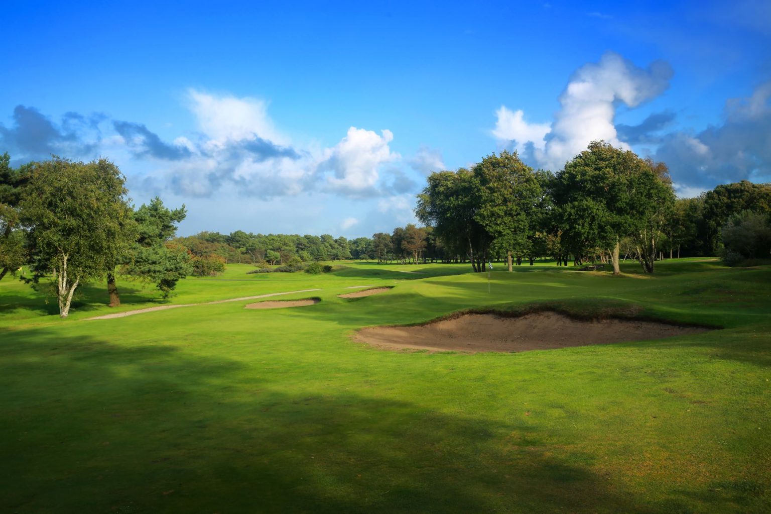 The beautiful surroundings of Le Touquet La Foret Golf Club, France