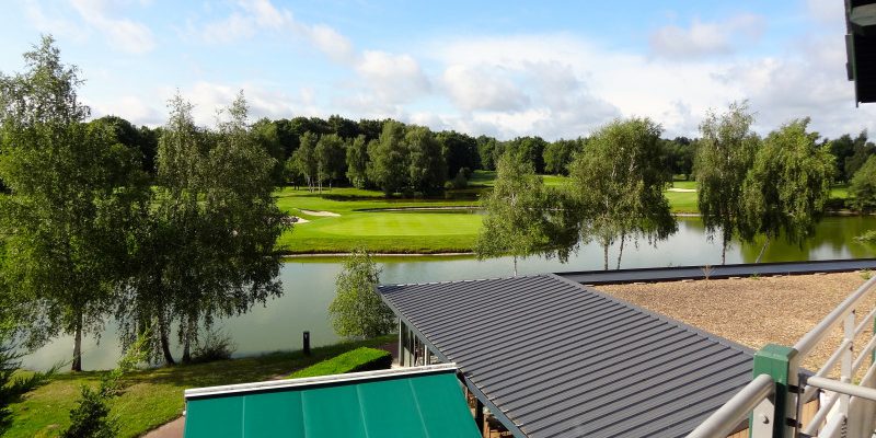 Rooftop view of Orleans-Limere Golf Club, Loire, France