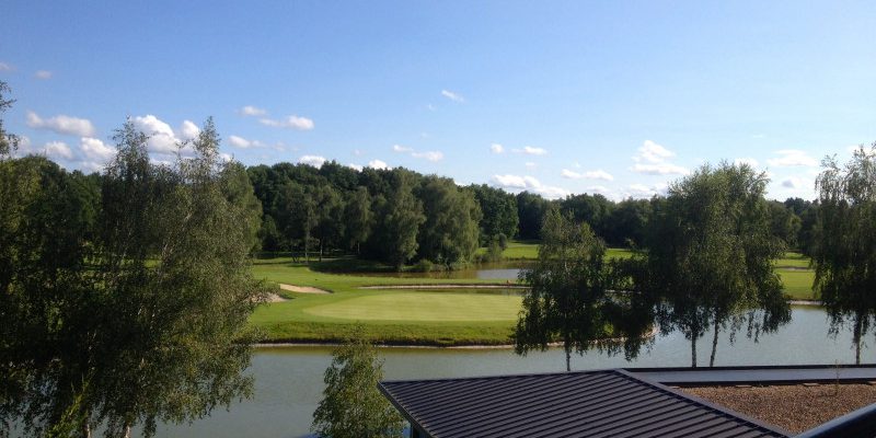 Rooftop view of Orleans-Limere Golf Club, Loire, France