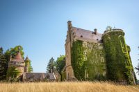 Historic backdrop to Macon La Salle Golf Club, near Macon, north of Lyon, France