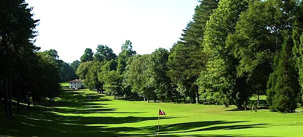 Beautiful setting for Chantaco Golf Club, Biarritz, south west France