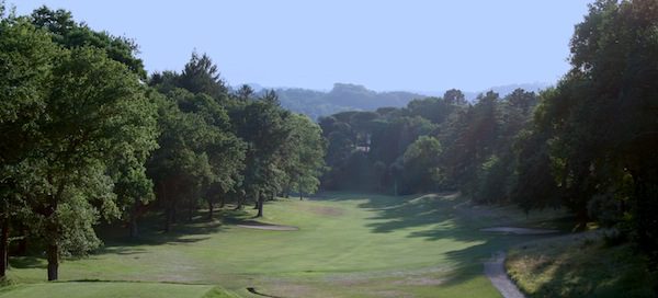 From the tee at Chantaco Golf Club, Biarritz, south west France.