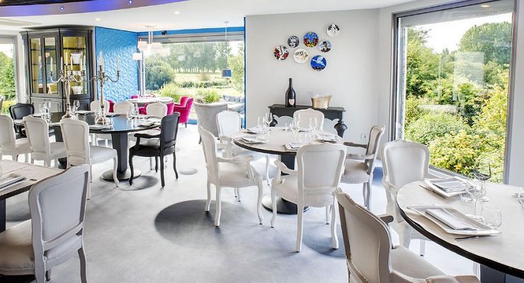 Dining at Arras Golf Club, Northern France