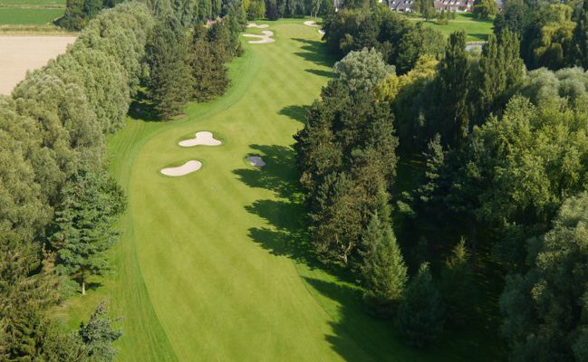Countryside surrounds Bondues Golf Club, Lille, Northern France