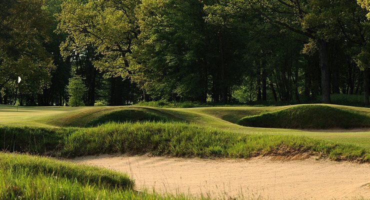 Rough at the ready at Chantilly Vineuil Golf Club, around Paris, France