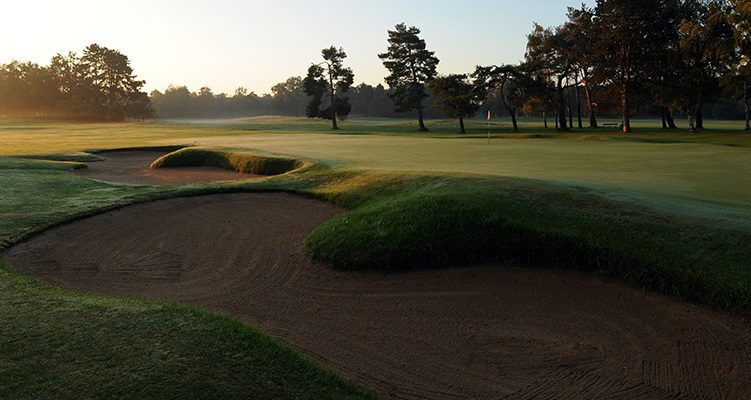 Chantilly Vineuil golf club, around Paris, France, is always in immaculate condition