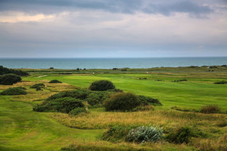 Wimereux Golf Club overlooks The Channel in Northern France