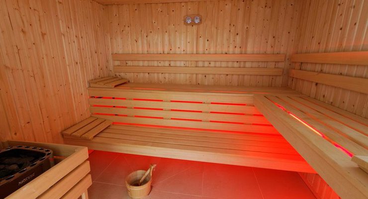 The sauna at Hotel Mercure Brignoles Golf de Barbaroux. Golf Planet Holidays