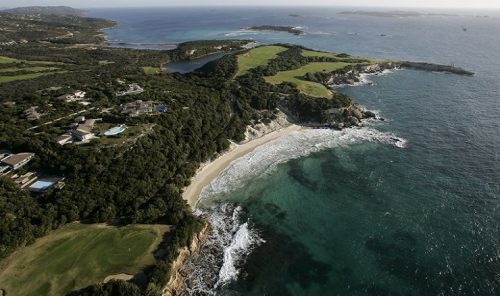 Stunning setting for Sperone Golf Club. Corsica