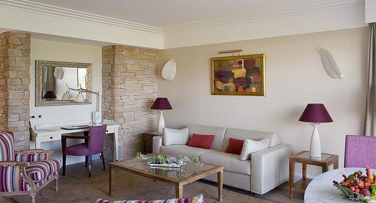 Beautiful bedrooms at Relais et Chateaux Le Mas Candille, Mougins, South of France, Golf Planet Holidays