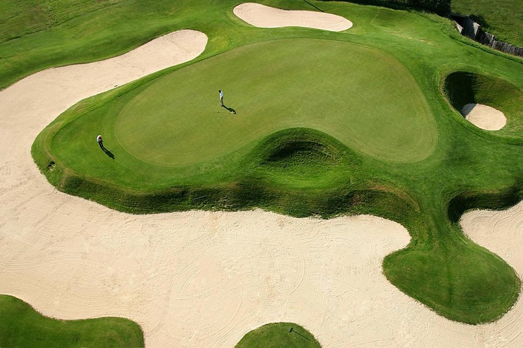The challenging course at Golf de Barbaroux, Provence, France. Golf Planet Holidays.