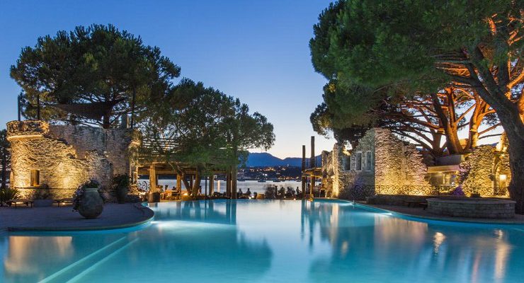 The pool at Hotel Le Belvedere, Porto Vecchio, Corsica