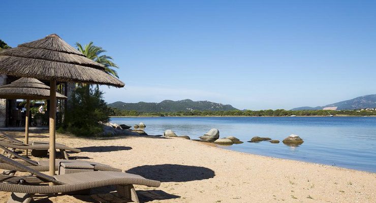 Relax by the water at Hotel Le Belvedere, Porto Vecchio, Corsica