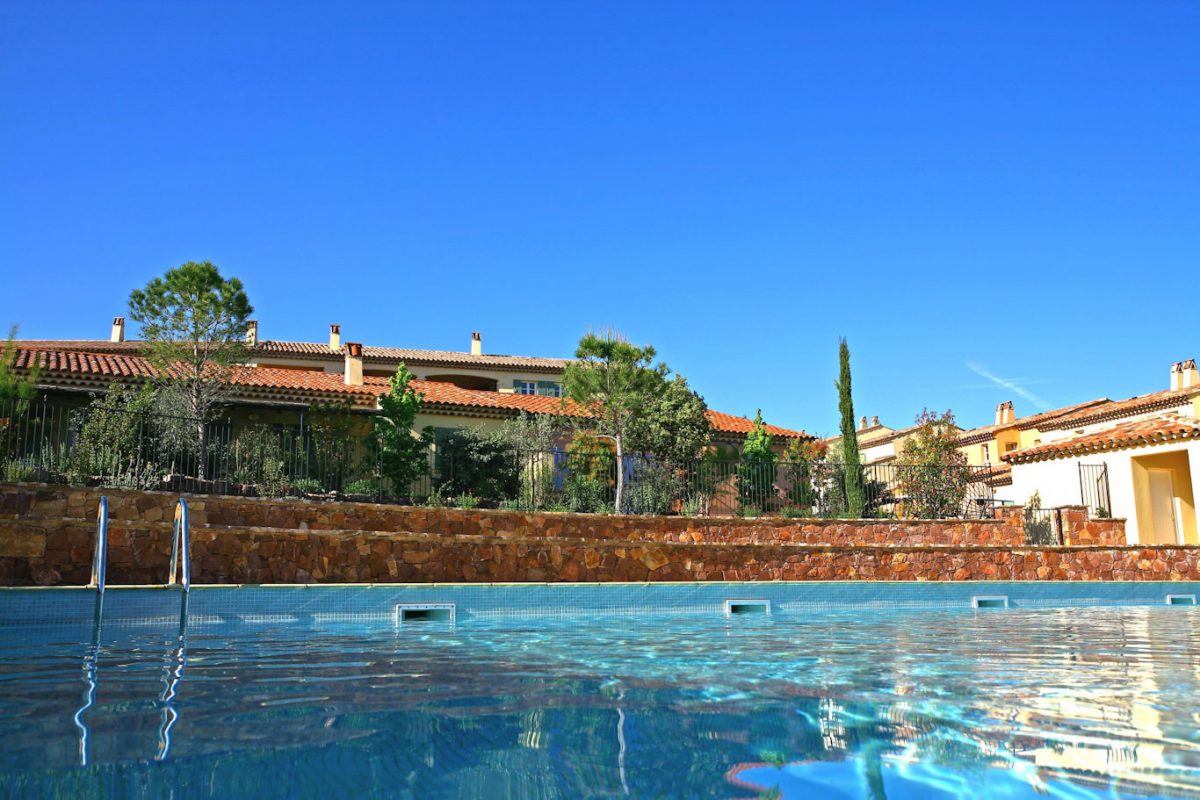 The outdoor pool at St Endreol Golf and Spa Resort, South of France