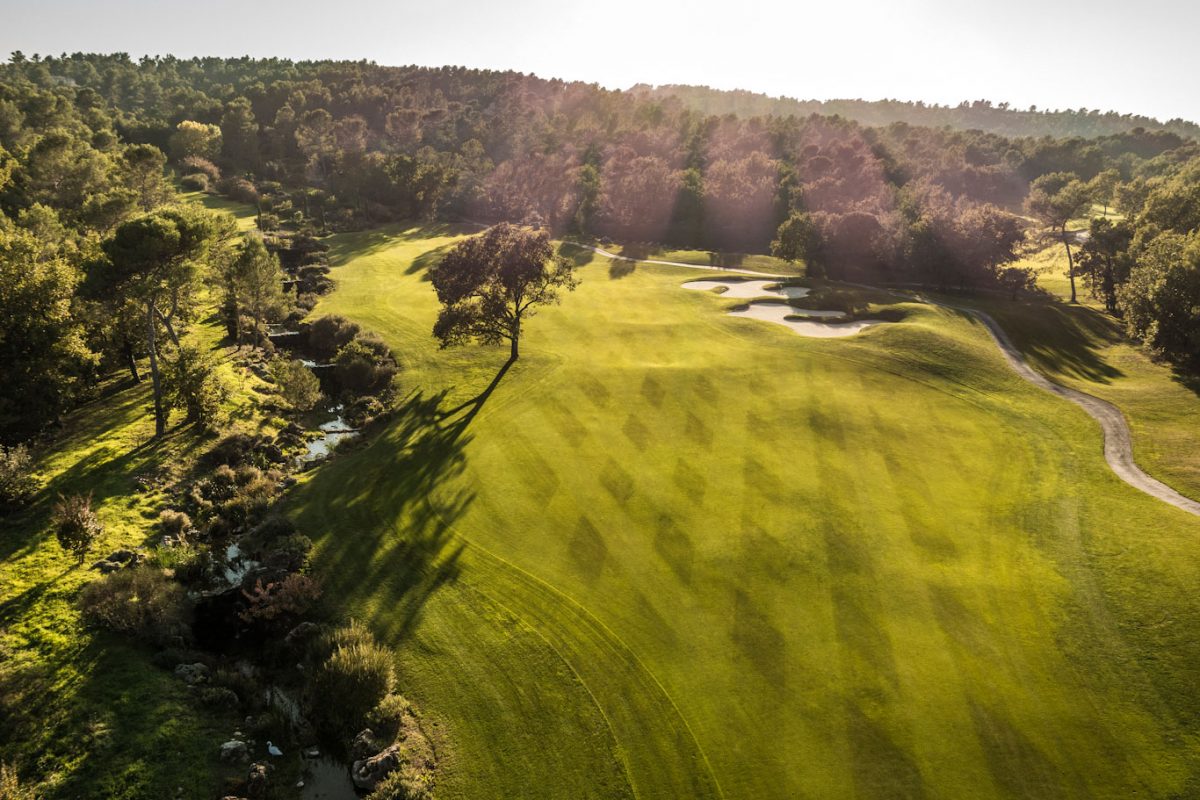 The stunning golf at Terre Blanche, South of France