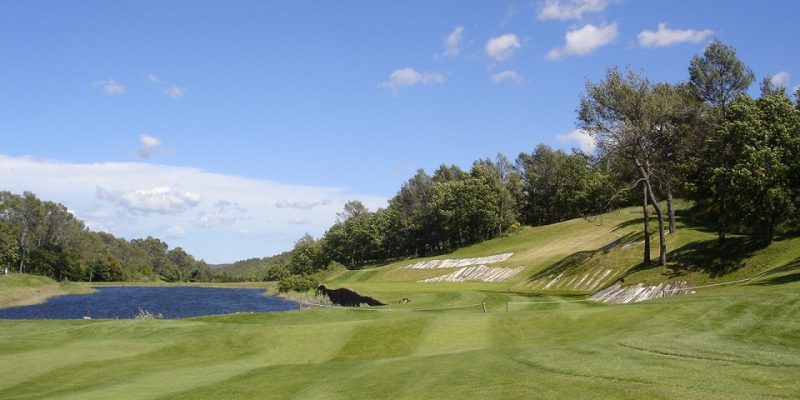 Strategic play required at Barbaroux Golf Club in Provence, France. Golf Planet Holidays.