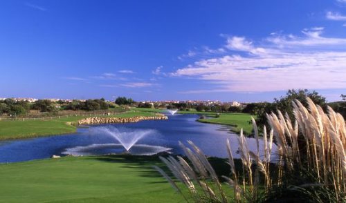 Water features at Cap d'Agde Golf Club, south of France. Golf Planet Holidays,