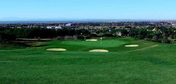 By the sea at Cap d'Agde Golf Club, south of France. Golf Planet Holidays,