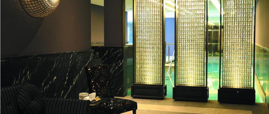 The spa area at Domaine de Manville, Les Baux de Provence, France. Golf Planet Holidays.