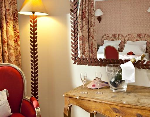 A bedroom at Najeti Golf Hotel de Valescure, Saint Raphael, South of France. Golf Planet Holidays.
