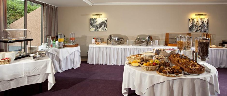 Breakfast at Najeti Golf Hotel de Valescure, Saint Raphael, South of France. Golf Planet Holidays.