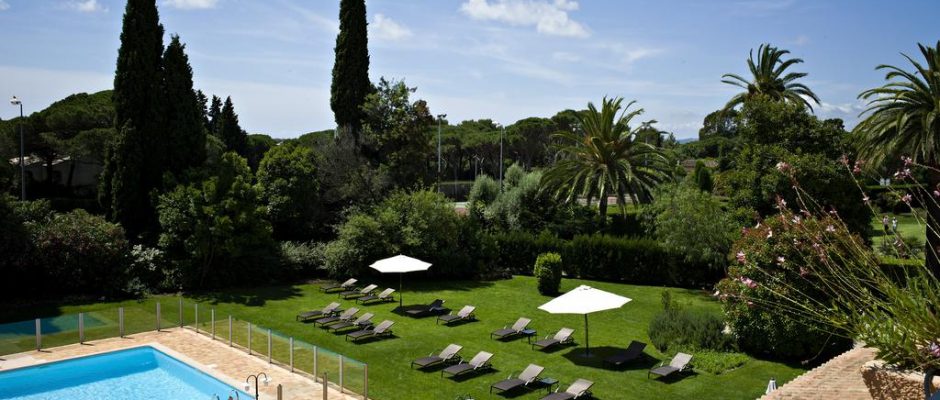 Sunbathe at Najeti Golf Hotel de Valescure, Saint Raphael, South of France. Golf Planet Holidays.