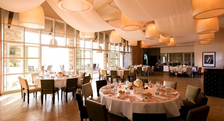 Gala dining at Royal Mougins Golf Resort, South of France,. Golf Planet Holidays.