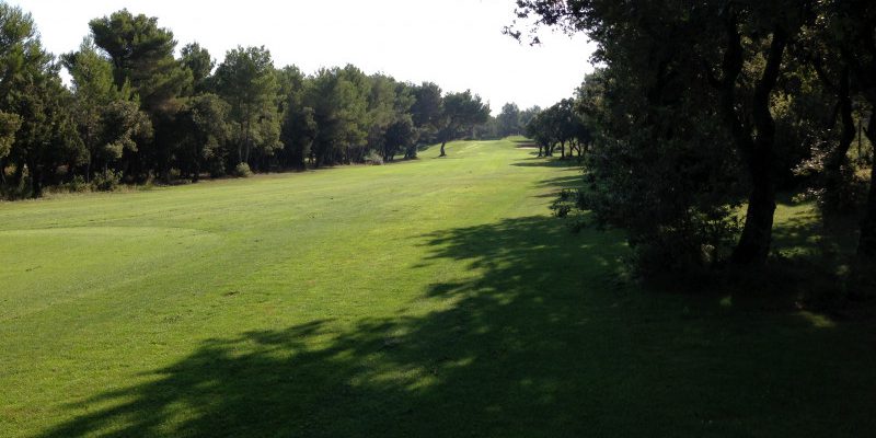 On the fairway at Pont Royal Golf Club, south of France. Golf Planet Holidays
