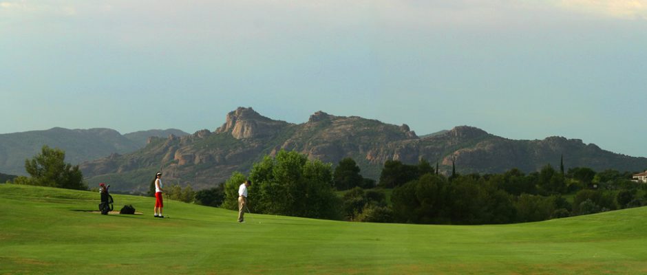 Majestic surroundings at St Endreol golf club, South of France