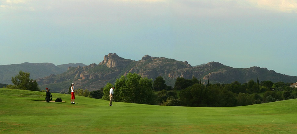 Majestic surroundings at St Endreol golf club, South of France