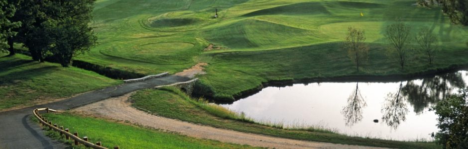 Par three at Sainte Baume Golf Club, Nans les Pins, Provence, France. Golf Planet Holidays.
