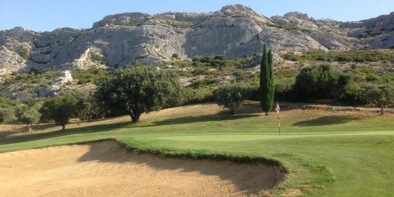 Rocky landscape at Servanes Golf Club, south of France. Golf Planet Holidays