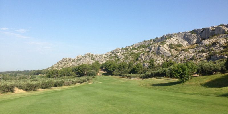 Down the fairway at Servanes Golf Club, south of France. Golf Planet Holidays
