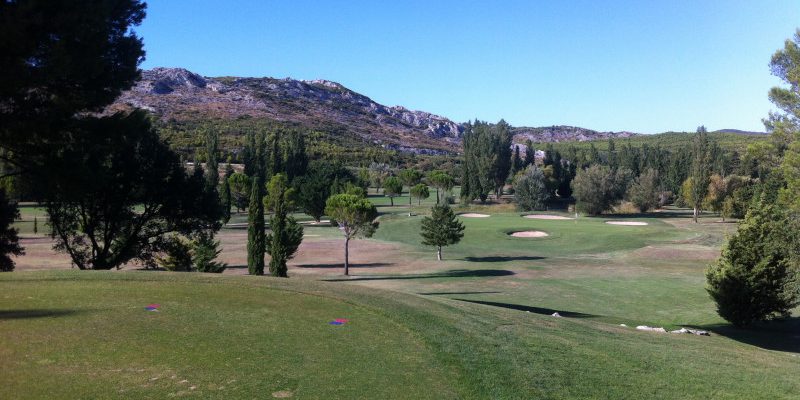 On the tee at Servanes Golf Club, south of France. Golf Planet Holidays