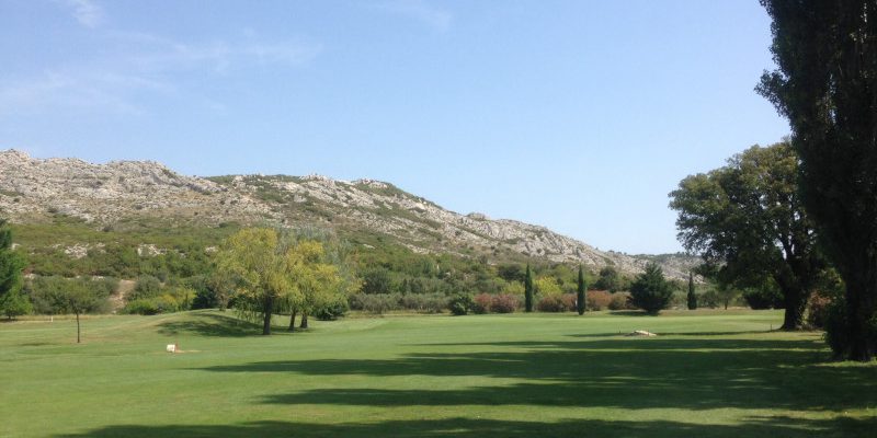 On the fairway at Servanes Golf Club, south of France. Golf Planet Holidays