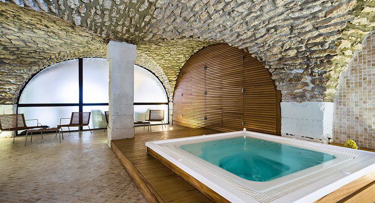 The spa at Moulin de Vernegues, Mallemort, Provence. Golf Planet Holidays.