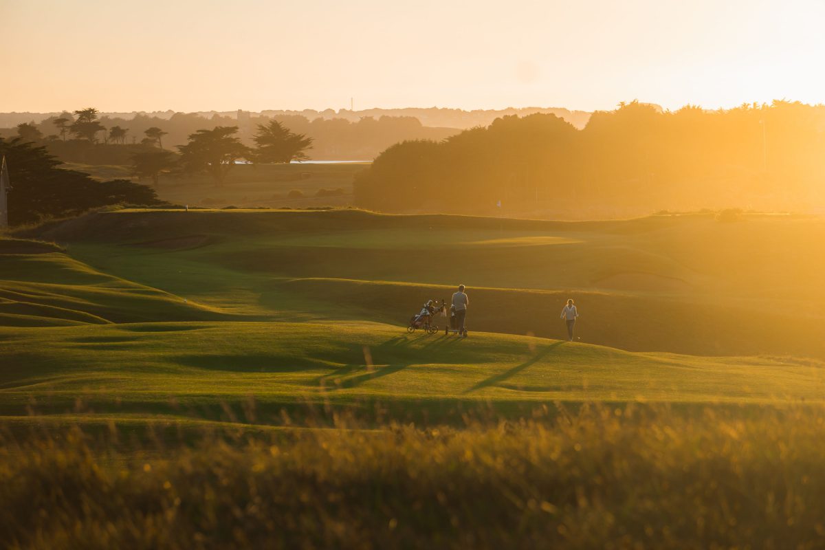 Dawn over Dinard Golf Club, Northern Brittany, France. Golf Planet Holidays