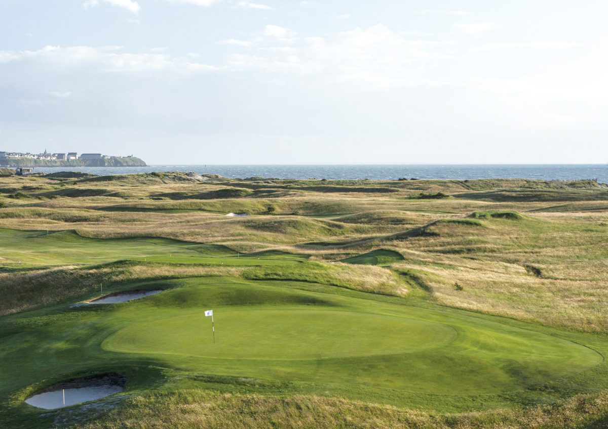 Typical links at Granville Golf Club, Normandy, France Golf Planet Holidays.