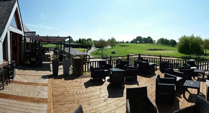 View over the course at Golf Hotel Saint Malo, Le Tronchet, Brittany, France