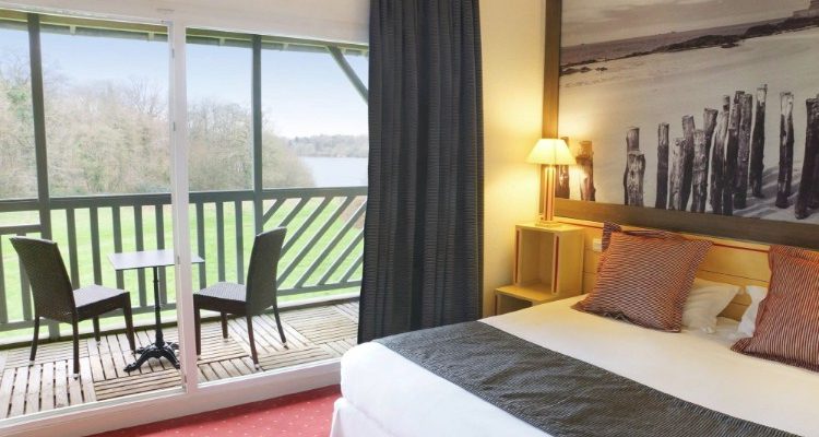 Room with a terrace at Golf Hotel Saint Malo Le Tronchet, Brittany, France