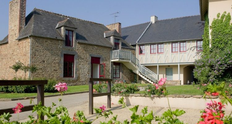 The exterior of Golf Hotel Saint Malo, Le Tronchet, Brittany, France