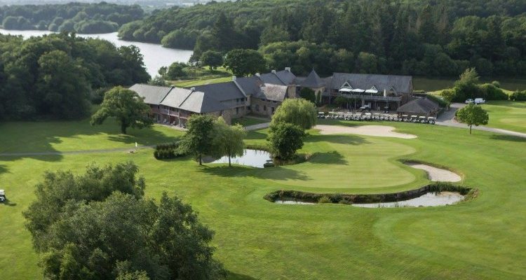 A bird's eye view of Golf Hotel Saint Malo, Le Tronchet, Brittany, France