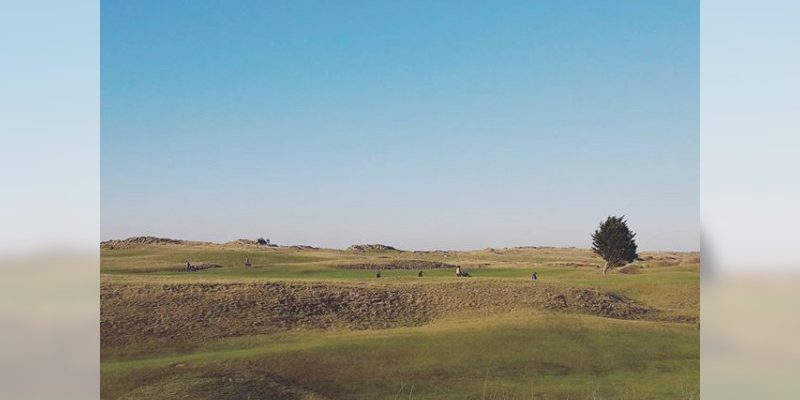 Links golf at Granville Golf Club, Normandy, France Golf Planet Holidays.