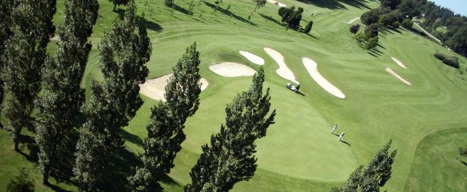 Aerial view of Les Ormes Golf Club in Brittany, France. Golf Planet Holidays