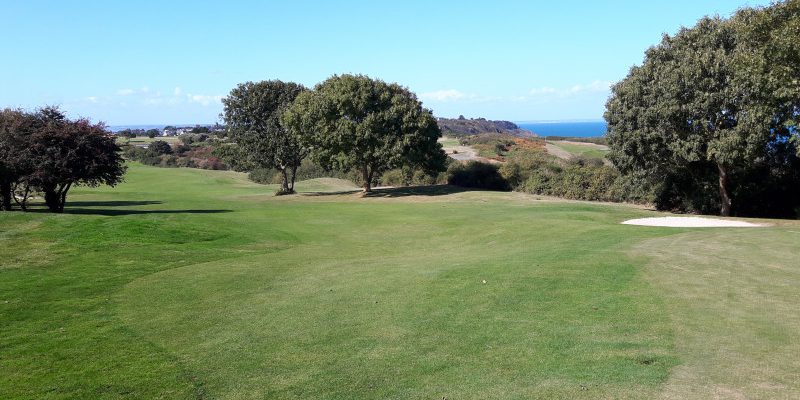 By the coast at Pleneuf Val Andre Golf Club, Brittany, France. Golf Planet Holidays