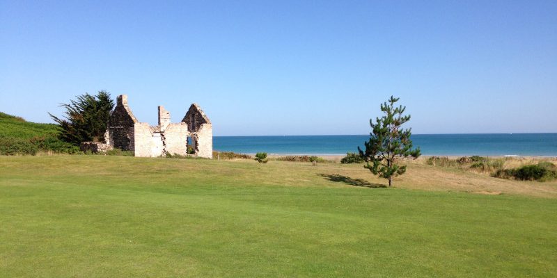 History on the course at Pleneuf Val Andre Golf Club, Brittany, France. Golf Planet Holidays