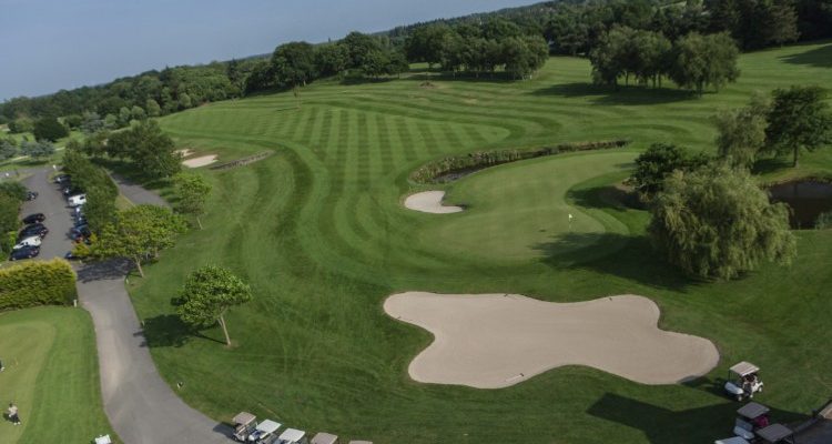 Buggies galore at Saint Malo Golf Club, Brittany, France