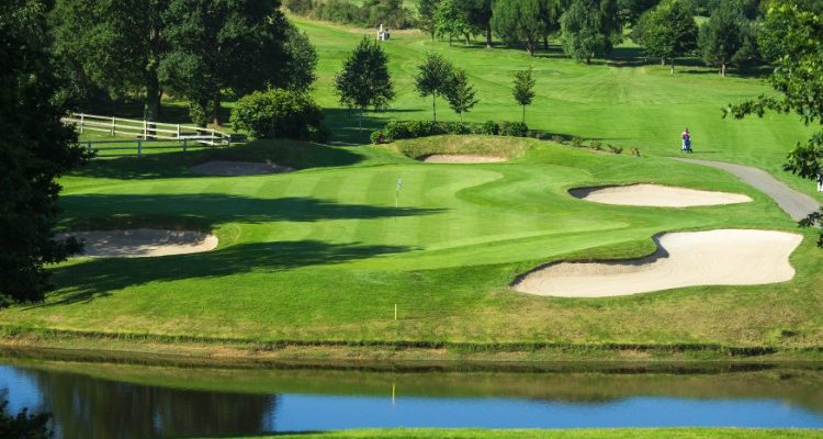 Great parkland layout at Saint Malo Golf Club, Brittany, France