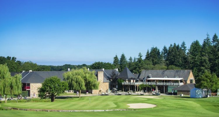 The hotel at Saint Malo Golf Club, Brittany, France